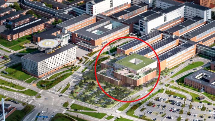 Visualisering af DNC-byggeriet