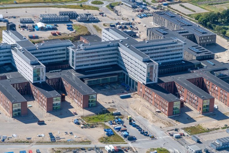 Nyt Aalborg Universitetshospital i Hospitalsbyen i Aalborg Øst